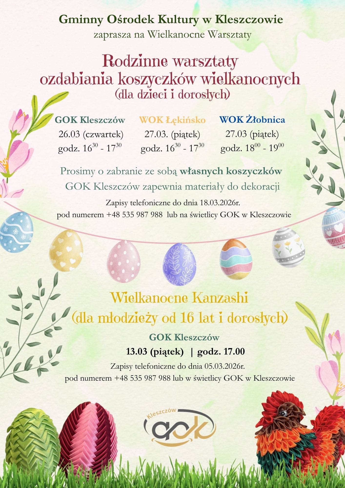 Warsztaty wielkanocne