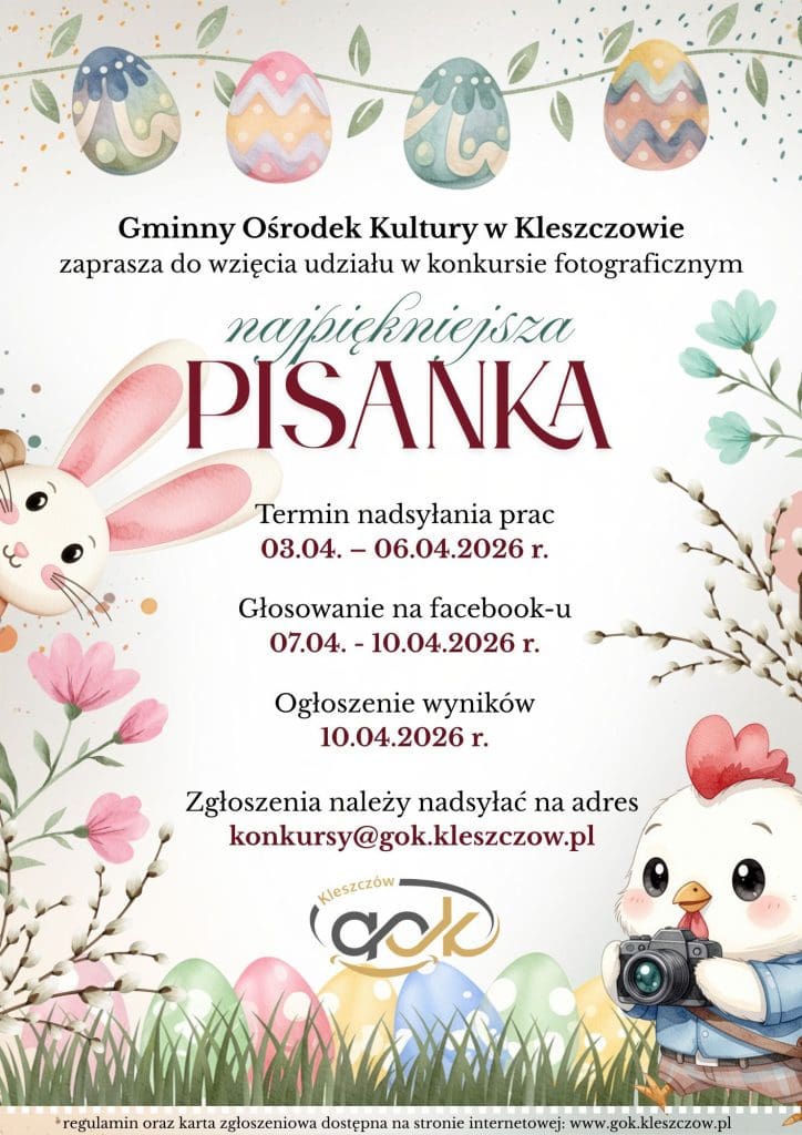 Konkurs Najpiękniejsza Pisanka